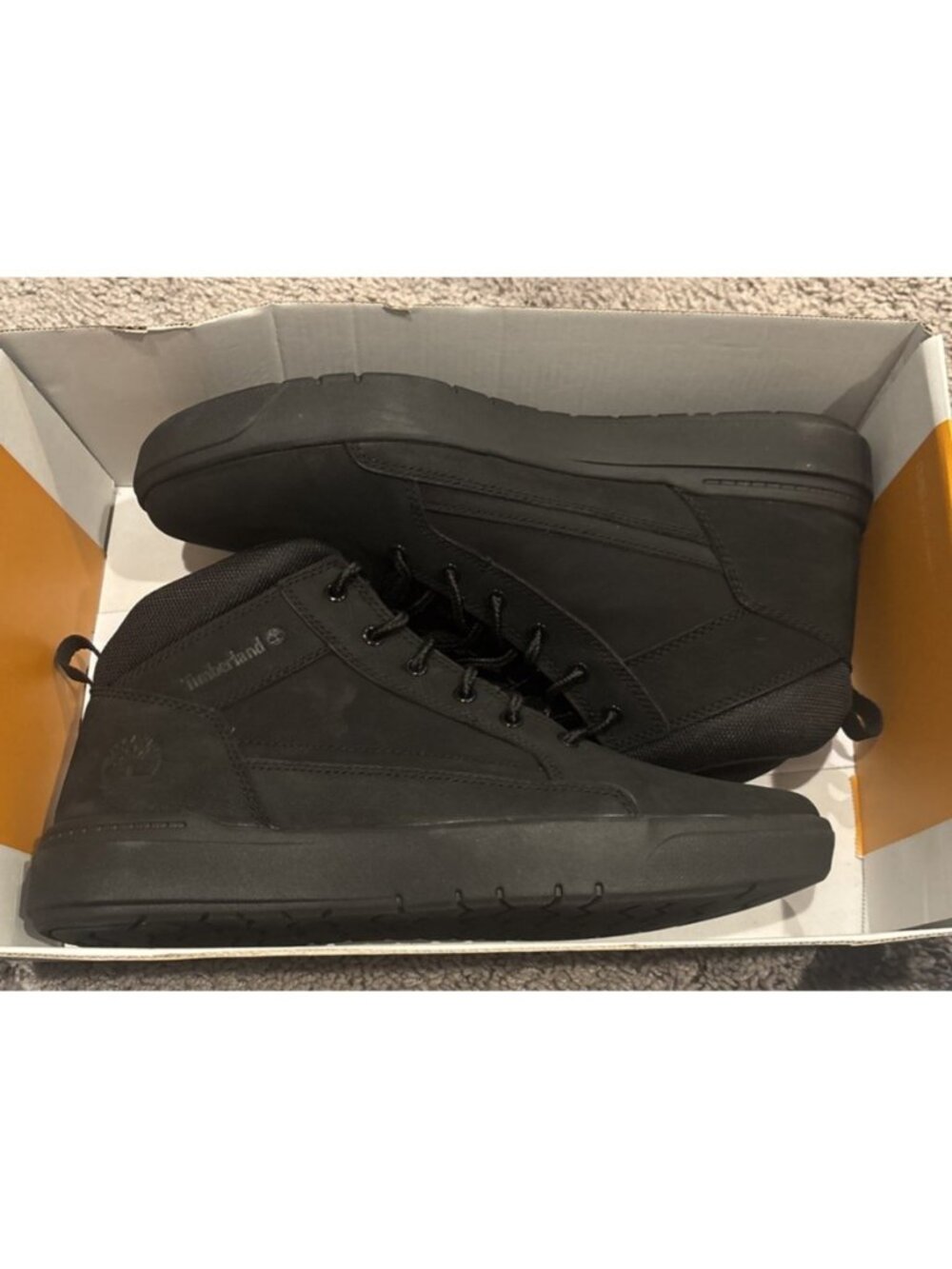 Timberland Men’s Allston High Top Size 11.5 Black |TB0A69V5EQ4|